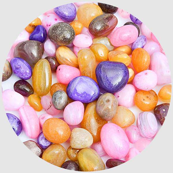 Onex Pebbles (Mix Color, Medium)- 1 kg